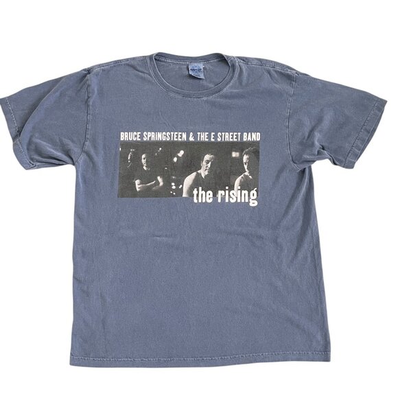 Vintage Bruce Springsteen The Rising T-Shirt M USA Tour 2002 E Street Band Tee - Picture 1 of 9